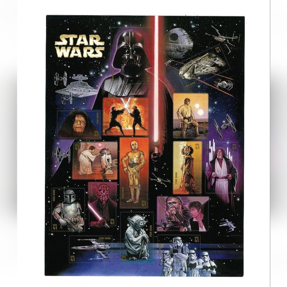 Star Wars 30th Anniversary Postage Stamps